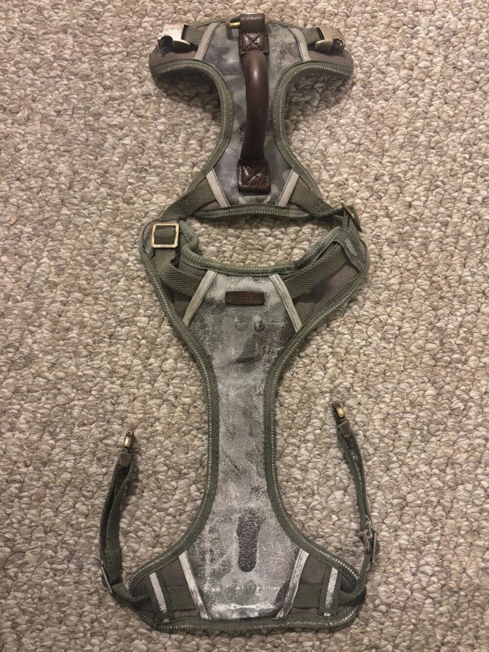 Reddy Reflective Camo Dog Harness, Size L